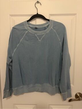 Old Navy Blue Pullover Crewneck Sweatshirt
